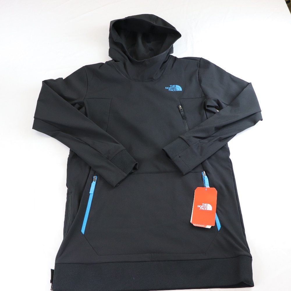 BOYS TNF HOODIE, PULLOVER,BLK, XLARGE,18-20,NWT!!!